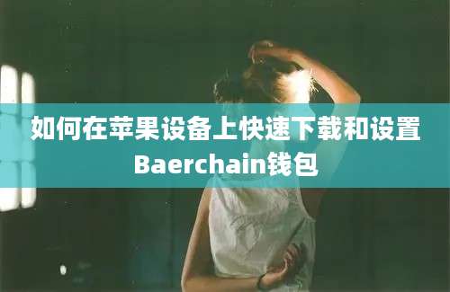 如何在苹果设备上快速下载和设置Baerchain钱包