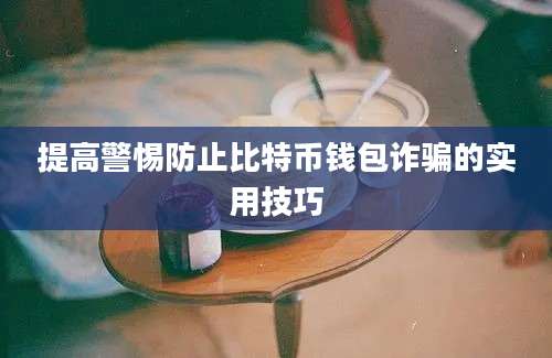 提高警惕防止比特币钱包诈骗的实用技巧