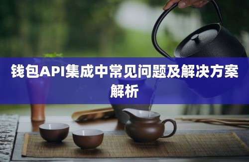 钱包API集成中常见问题及解决方案解析