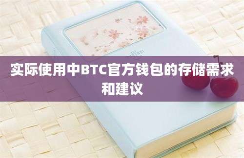 实际使用中BTC官方钱包的存储需求和建议