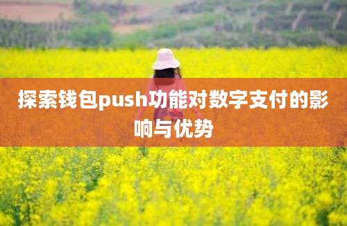 探索钱包push功能对数字支付的影响与优势