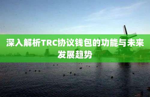 深入解析TRC协议钱包的功能与未来发展趋势