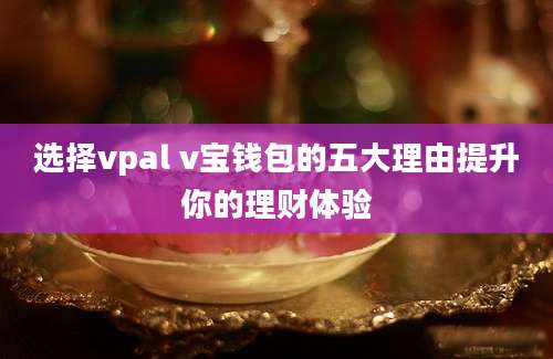 选择vpal v宝钱包的五大理由提升你的理财体验