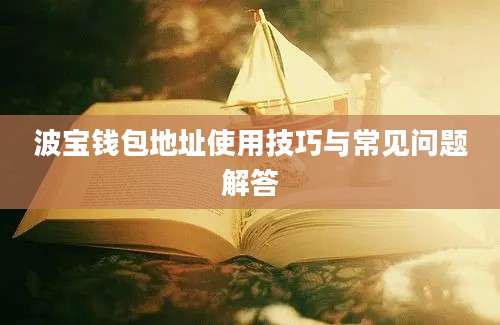 波宝钱包地址使用技巧与常见问题解答