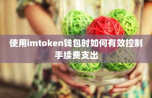 使用imtoken钱包时如何有效控制手续费支出