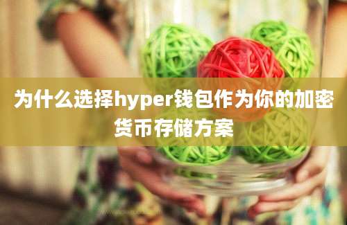 为什么选择hyper钱包作为你的加密货币存储方案