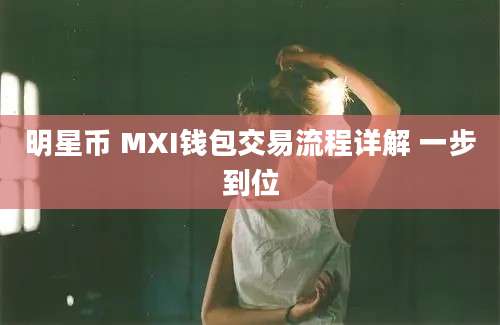 明星币 MXI钱包交易流程详解 一步到位