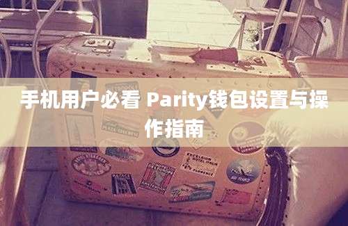 手机用户必看 Parity钱包设置与操作指南