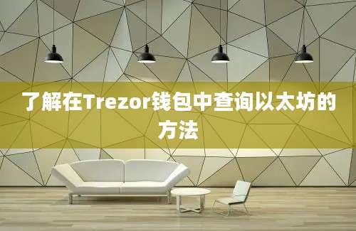 了解在Trezor钱包中查询以太坊的方法