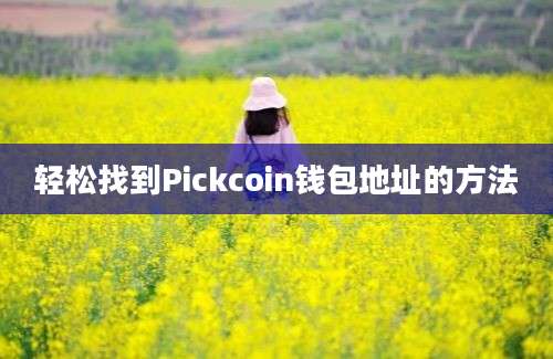 轻松找到Pickcoin钱包地址的方法