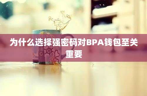 为什么选择强密码对BPA钱包至关重要