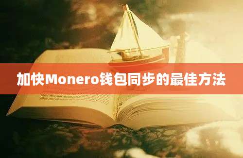 加快Monero钱包同步的最佳方法